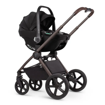 Venicci Upline 2 Burgundy Special Edition Pram 3 in 1 + 360 Tiago Black Bundle General Venicci