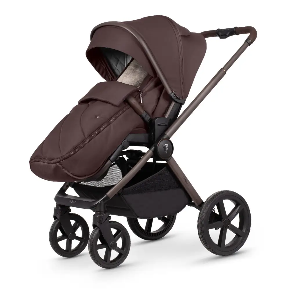 Venicci Upline 2 Burgundy Special Edition Pram 3 in 1 + 360 Tiago Black Isofix Bundle General Venicci