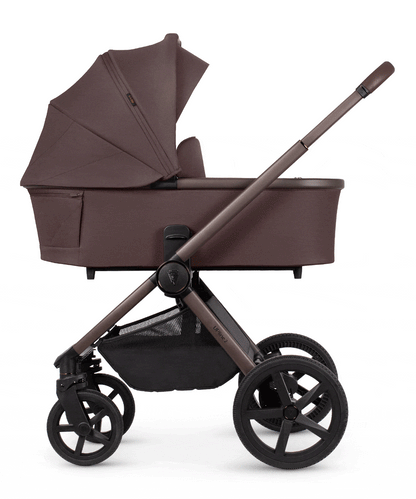 Venicci Upline 2 Burgundy Special Edition Pram 3 in 1 + 360 Tiago Beige Bundle General Venicci