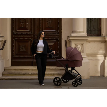 Venicci Upline 2 Burgundy Special Edition Pram 2 in 1 Bundle General Venicci