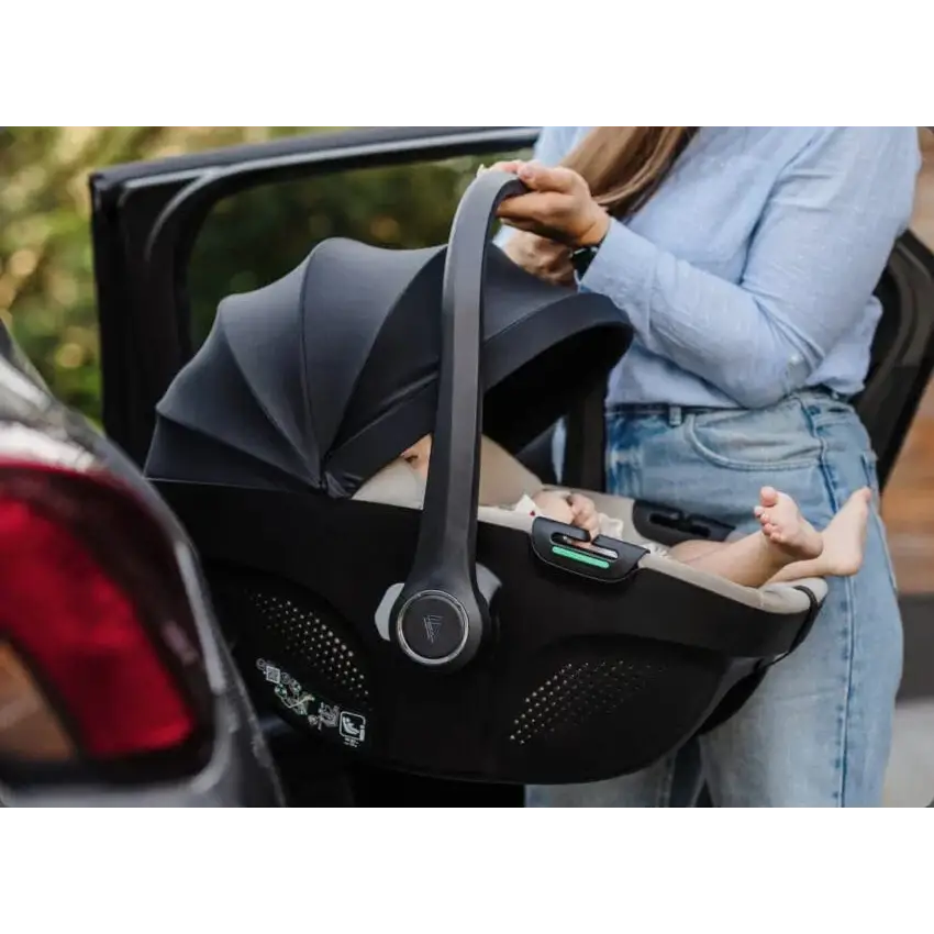 Venicci Upline 2 Powder Special Edition Pram 3 in 1 + Tiago Beige Car Seat Venicci