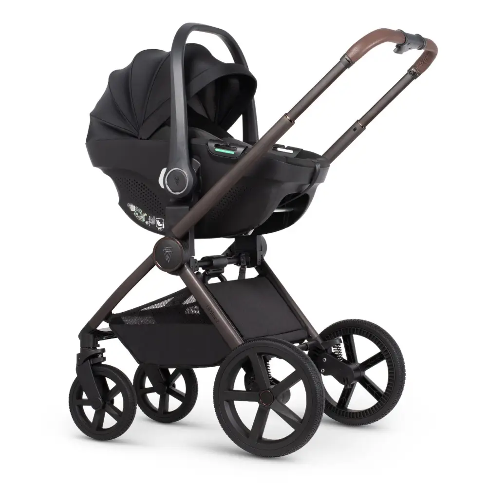 Venicci Upline 2 Powder Special Edition Pram 3 in 1 + 360 Tiago Black Isofix Bundle General Venicci