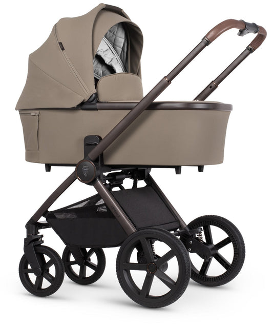 Venicci Upline 2 Powder Special Edition Pram 3 in 1 + Tiago Beige Car Seat Venicci