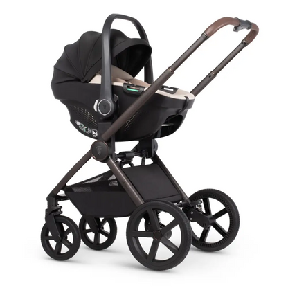 Venicci Upline 2 Powder Special Edition Pram 3 in 1 + Tiago Beige Car Seat Venicci