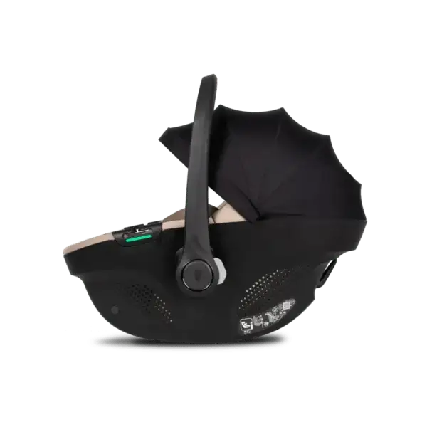 Venicci Upline 2 Stone Beige Pram 3 in 1 + 360 Tiago Beige Isofix Bundle Venicci