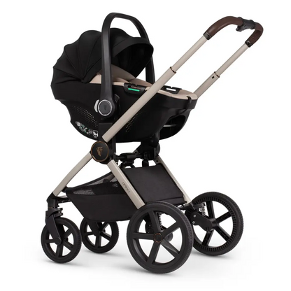 Venicci Upline 2 Stone Beige Pram 3 in 1 + 360 Tiago Beige Isofix Bundle Venicci