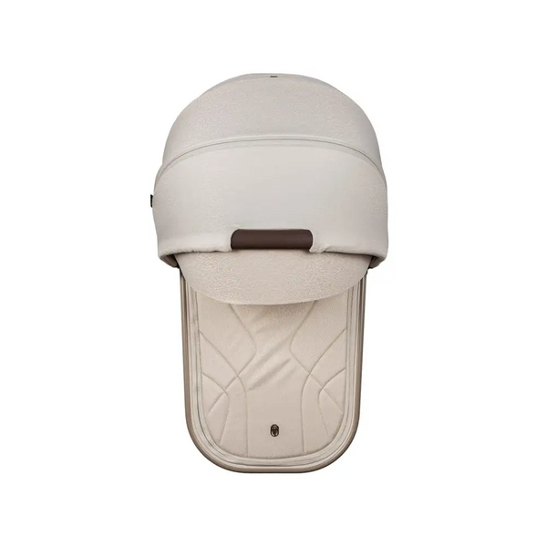 Venicci Venicci Upline 2 Stone Beige Pram 3 in 1 Bundle + Tiago Black Car Seat