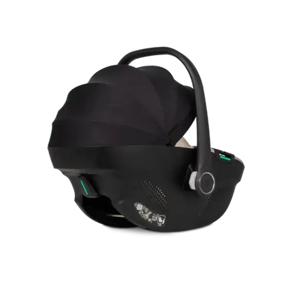 Venicci Upline 2 Stone Beige Pram 3 in 1 Bundle + Tiago Black Car Seat Venicci