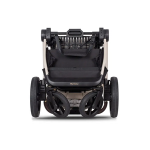 Venicci Venicci Upline 2 Stone Beige Pram 3 in 1 Bundle + Tiago Black Car Seat