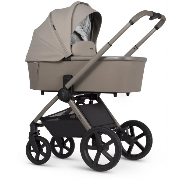 Venicci Upline 2 Taupe Pram 3 in 1 + 360 Tiago Beige Isofix Bundle Venicci