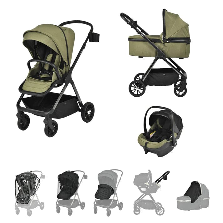 Viano Matrix 3 in 1 Travel System - Sage General Viano   