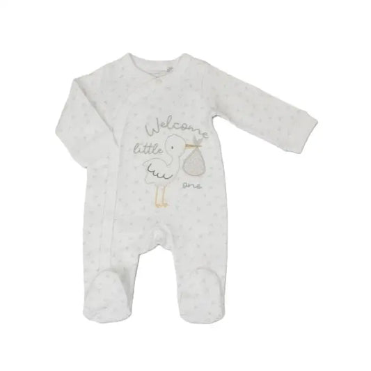Welcome Little One Sleepsuit General Watch Me Grow