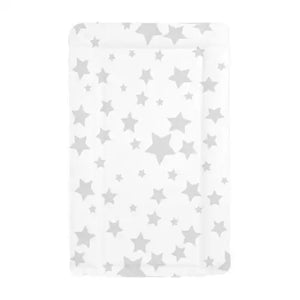 White and Grey Stars Baby Changing Mat  My Store   