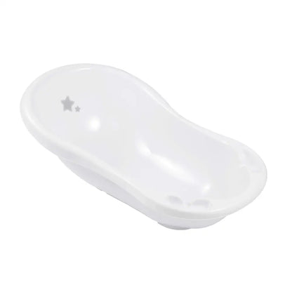 White & Grey Star Baby Bath General Not specified
