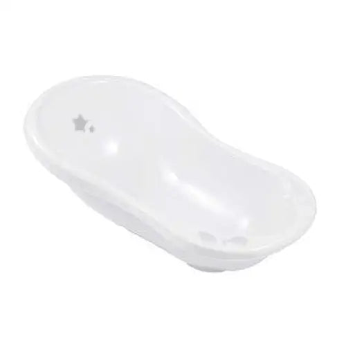 White & Grey Star Baby Bath General Not specified