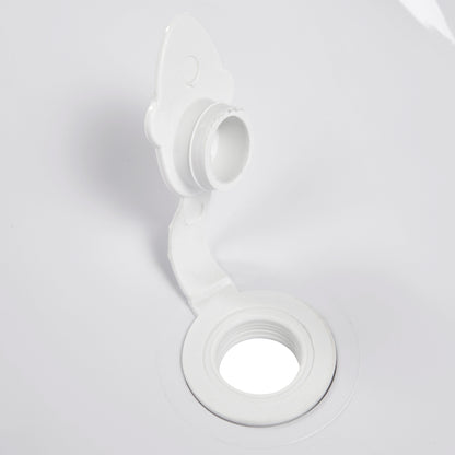 White & Grey Star Baby Bath General Not specified