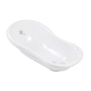 White & Grey Star Baby Bath General Not specified