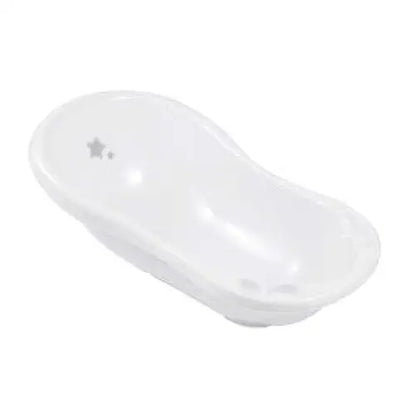White & Grey Star Baby Bath General Not specified