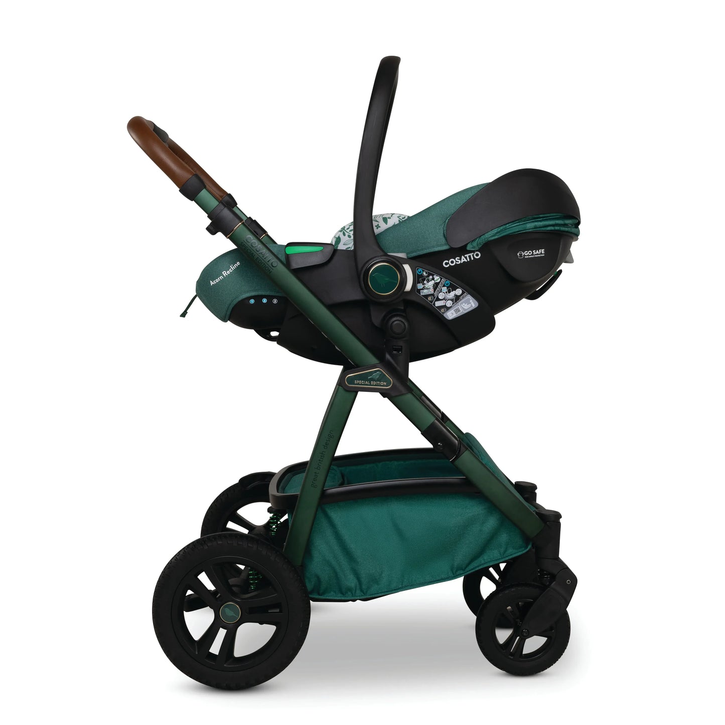 Wow 3 Special Edition All Stage Family Rotate & Recline 2 Base Bundle Wildwood Cosatto