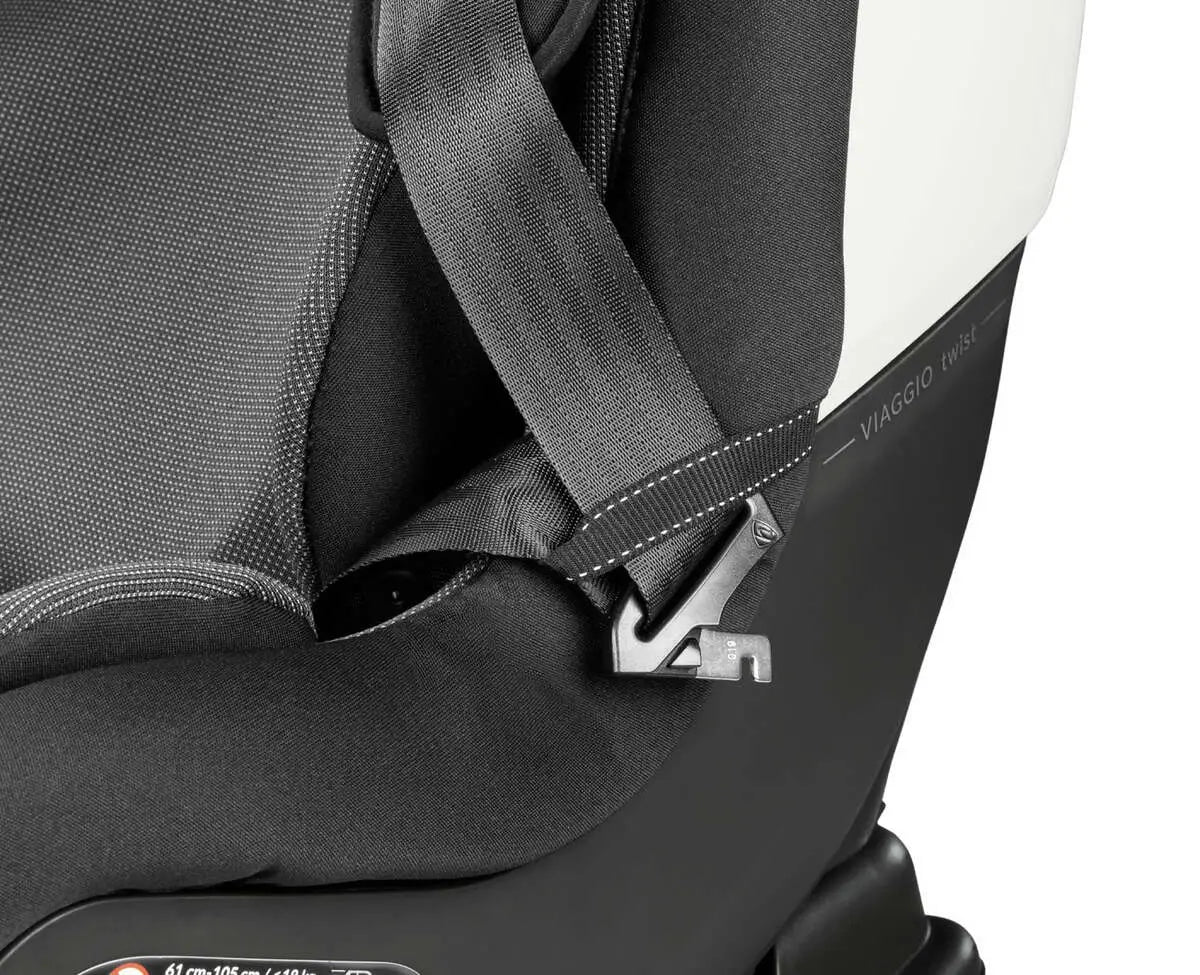 Peg Perego Viaggio Giro Group 1 2 Car Seat - Liquorice
