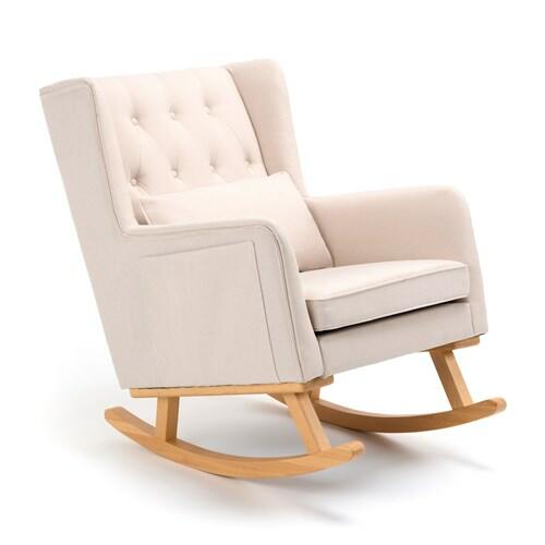 Babymore Lux Cream Nursery Chair-0