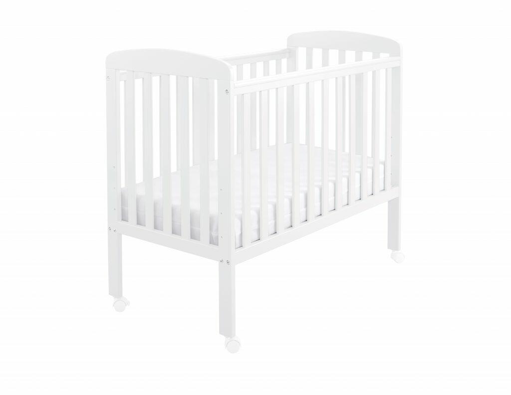 Babymore Space Saver Cot - White-4