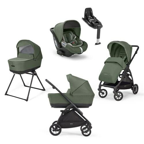 Inglesina Electa Tribeca Green 3 in 1 Travel System with 360 Isofix-0
