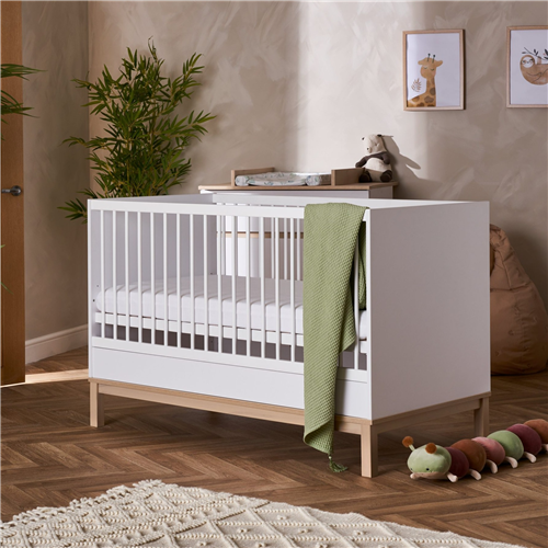 Obaby Astrid Cot Bed - White-0