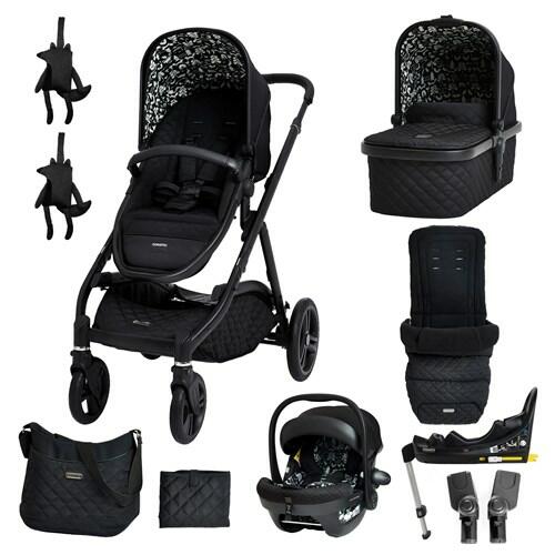 Cosatto Wow XL 3 in 1 Travel System Everything Bundle - Silhouette-0