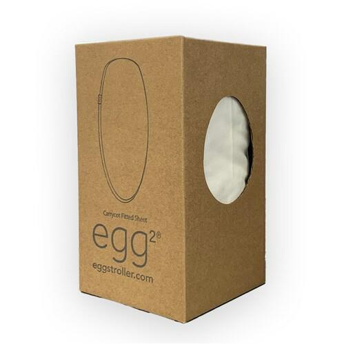 Egg2 Carrycot Fitted Sheet Pack of 2-0
