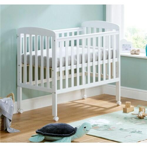 Babymore Space Saver Cot - White-0