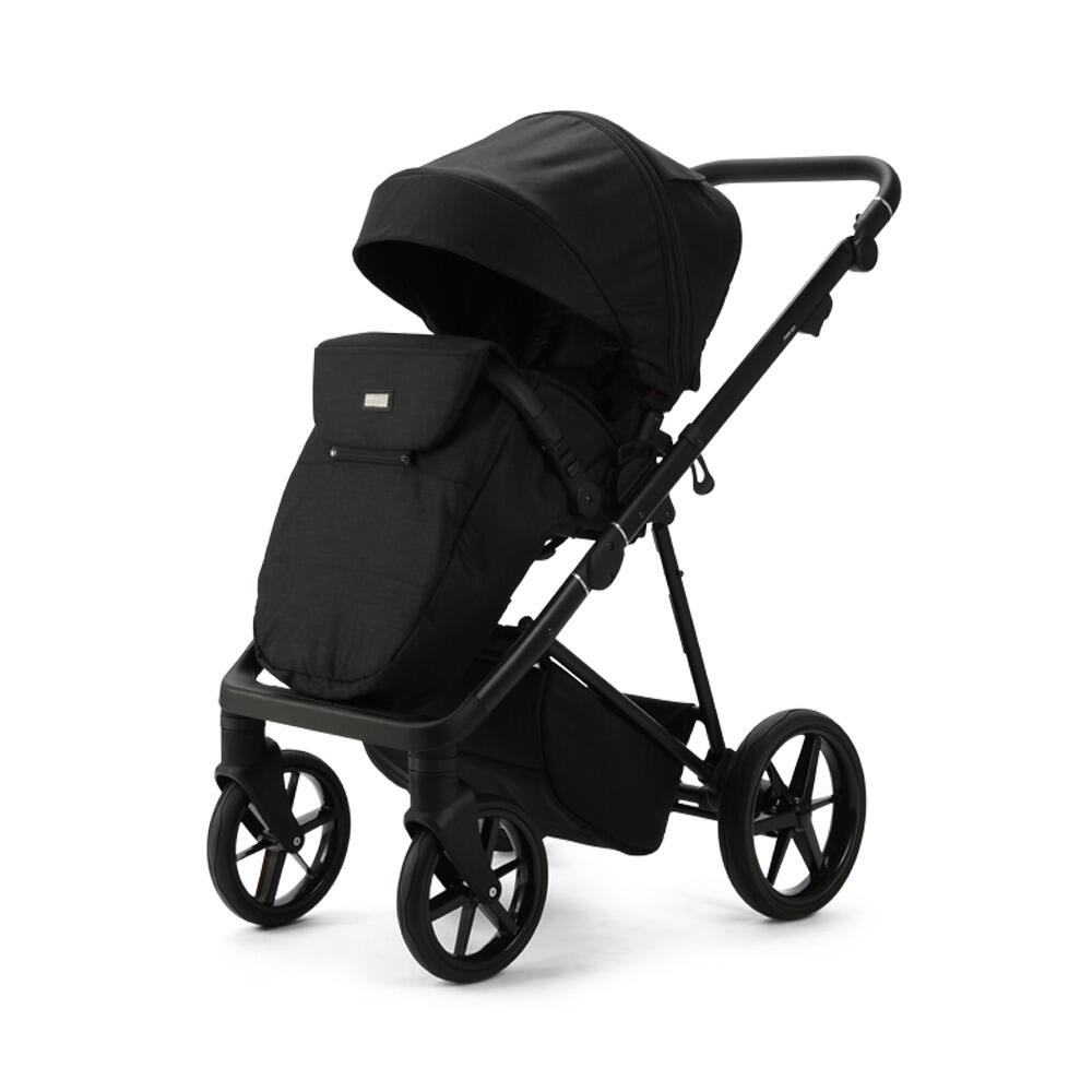 Mee-Go Milano Evo 3 in 1 Travel System - Abstract Black-6