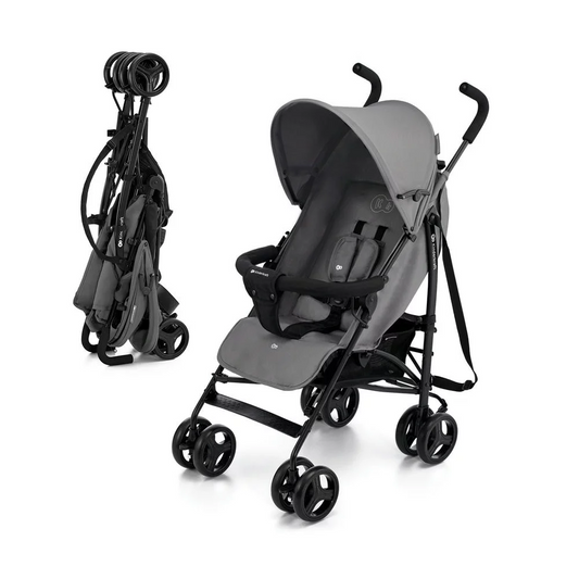 Kinderkraft Tik Stroller - Stone Grey-0