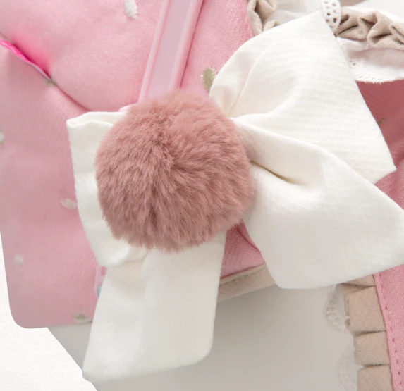 Spanish Dolls Reborn Pram - Pink Paris Collection-1