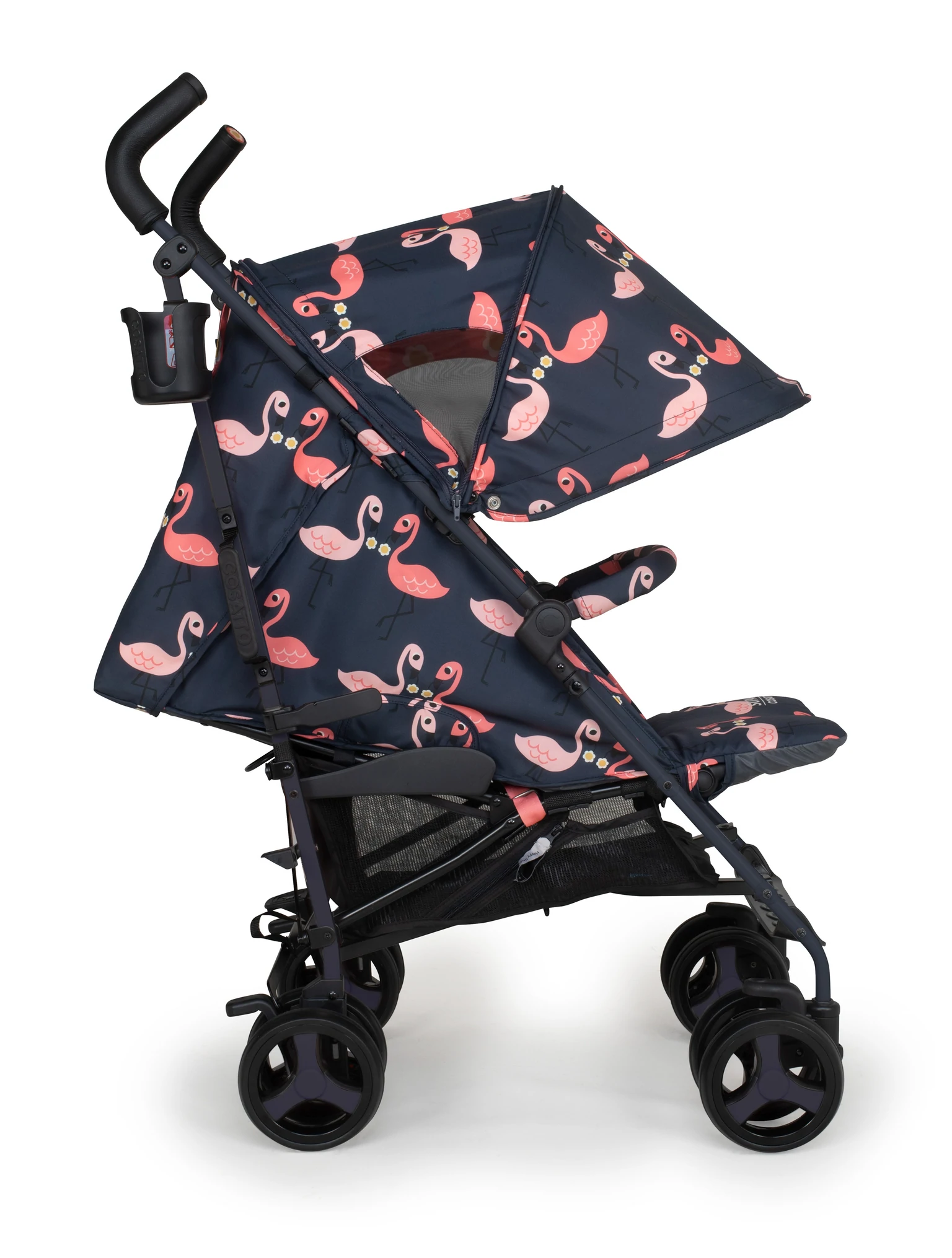 Cosatto Stroller Supa 3 Pretty Flamingo + Footmuff & Rain Cover-2